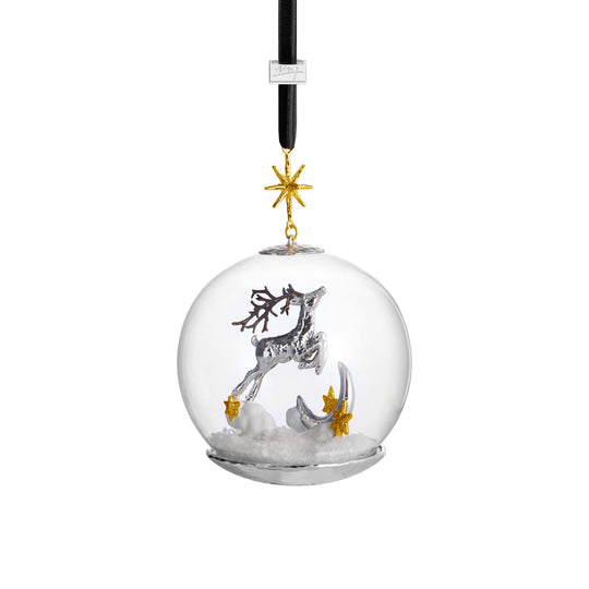 Michael Aram Reindeer Snow Globe Ornament at STORIES By SWISSBO