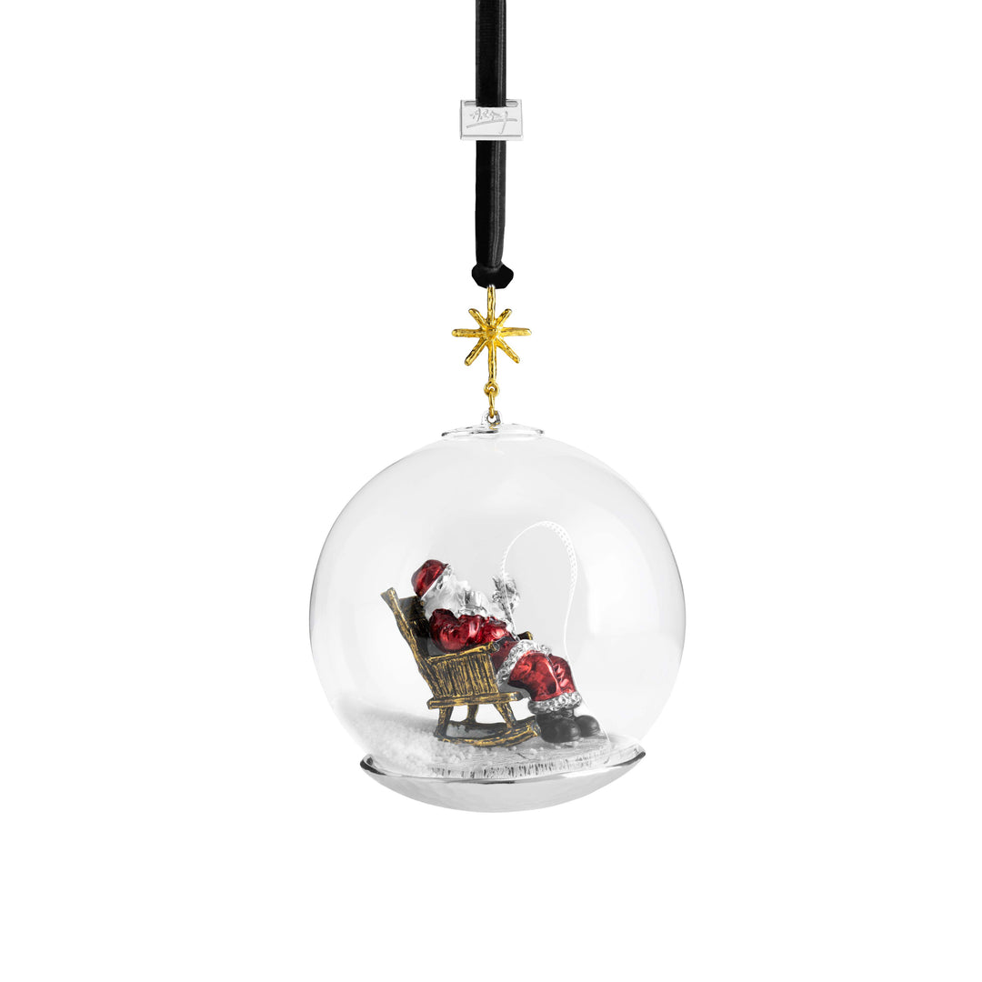 Michael Aram Santa Snow Globe Ornament at STORIES By SWISSBO