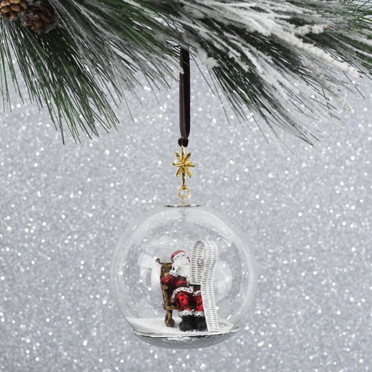 Michael Aram Santa Snow Globe Ornament at STORIES By SWISSBO