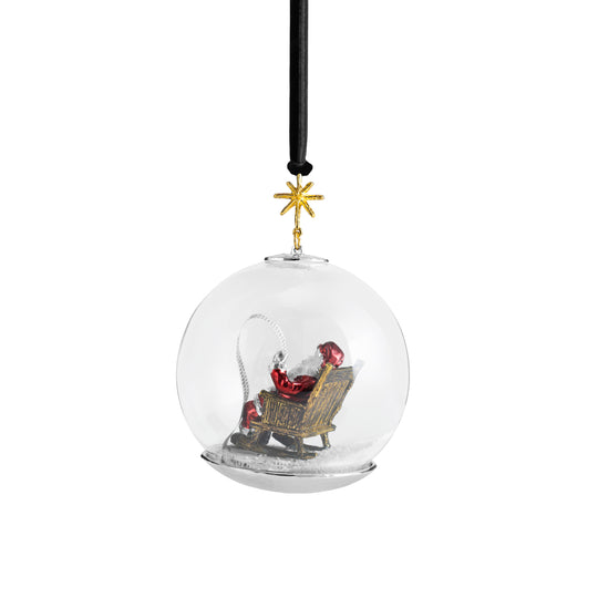 Michael Aram Santa Snow Globe Ornament at STORIES By SWISSBO