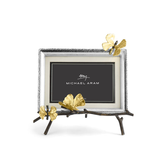 Michael Aram Butterfly Ginkgo Easel Photo Frame at STORIES By SWISSBO
