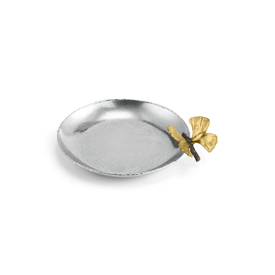 Michael Aram Butterfly Ginkgo Round Trinket Tray at STORIES By SWISSBO