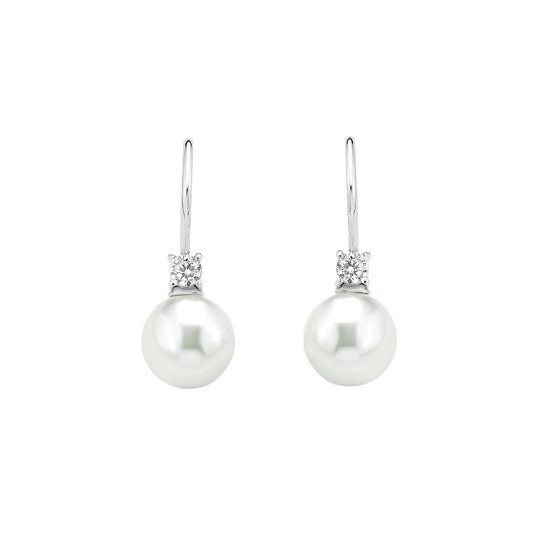 AMOR Earrings for Women, Silver 925