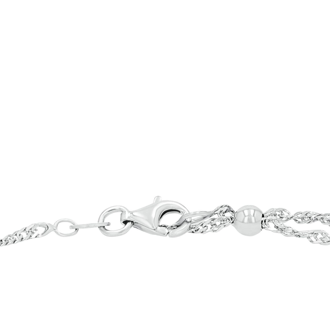 Anklet for Women, Silver 925