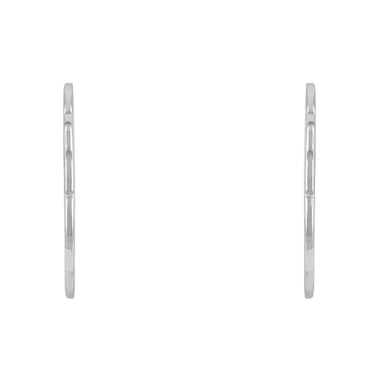 AMOR Creoles for Women, Silver 925