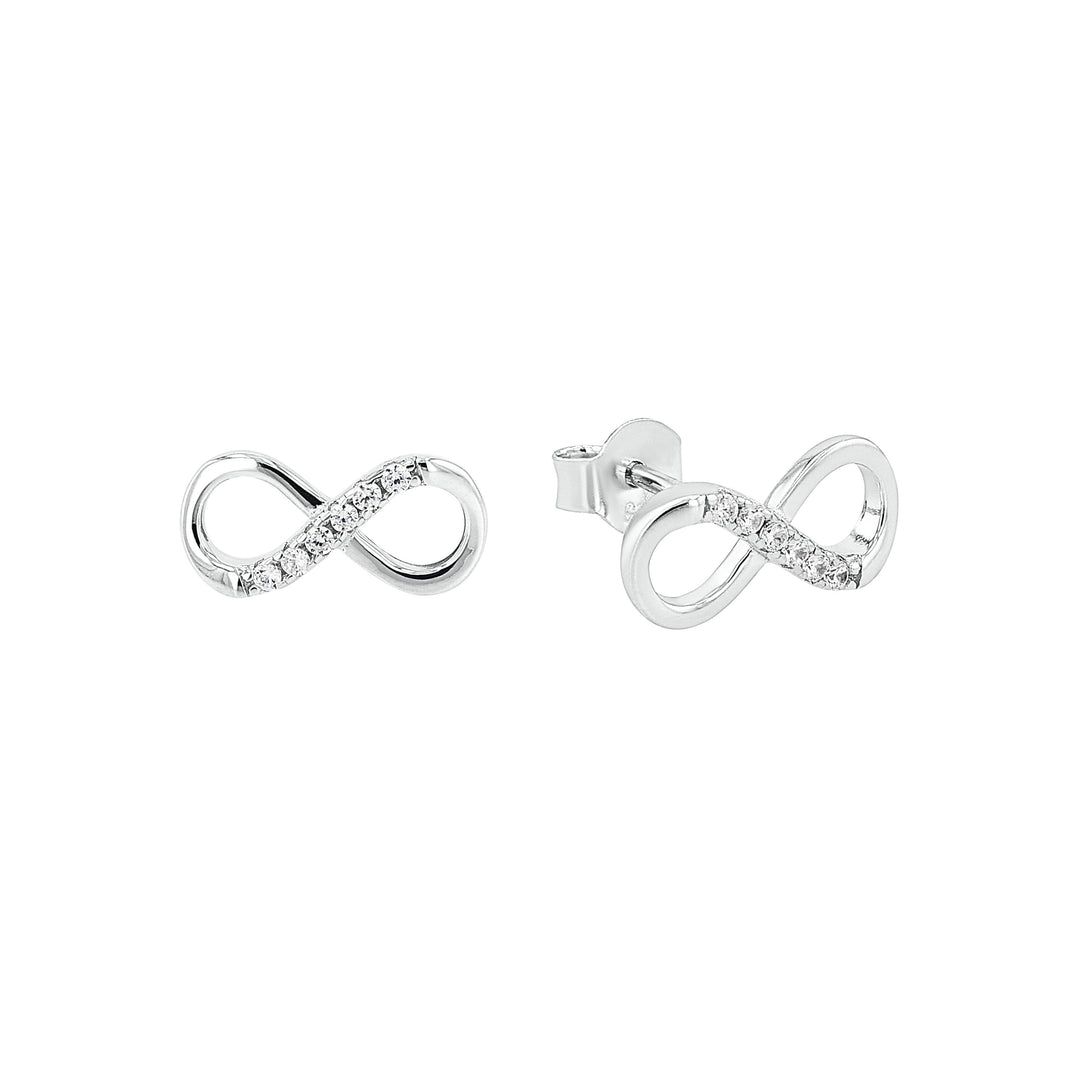 Ear studs for Women, Silver 925 | Infinity