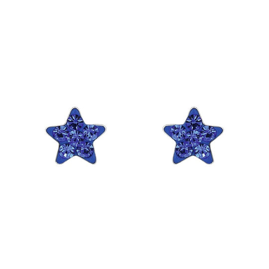 Ear studs for Girls, Silver 925 | star