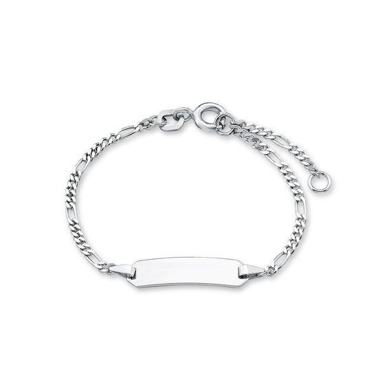 Identity bracelet for Kids - Unisex, Silver 925
