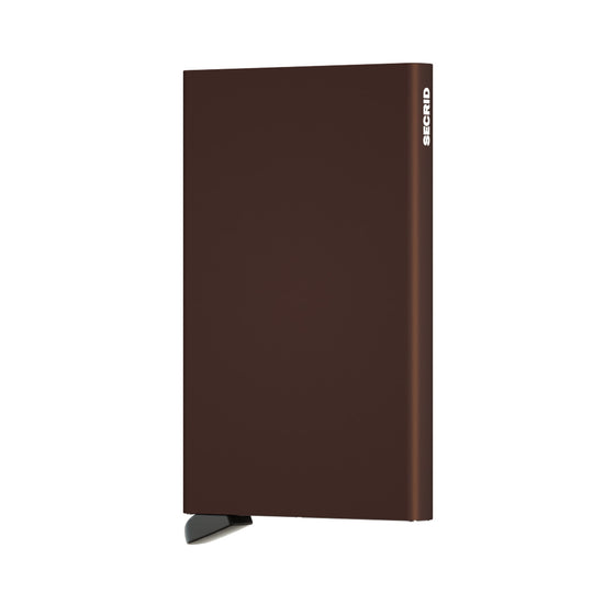SECRID Cardprotector Brown at STORIES By SWISSBO