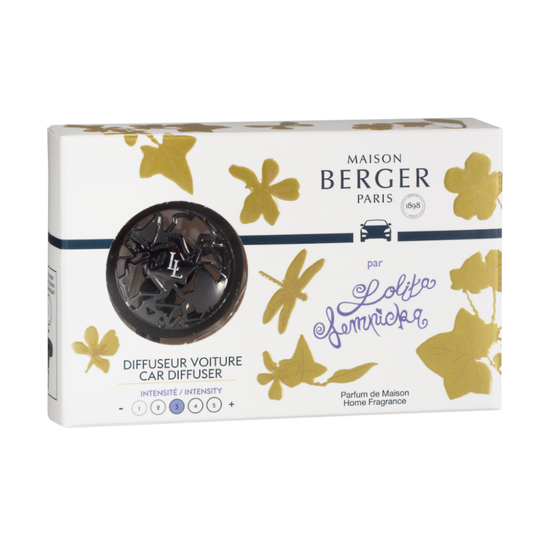 MAISON BERGER  Lolita Lempicka Gun Metal Car Diffuser Kit