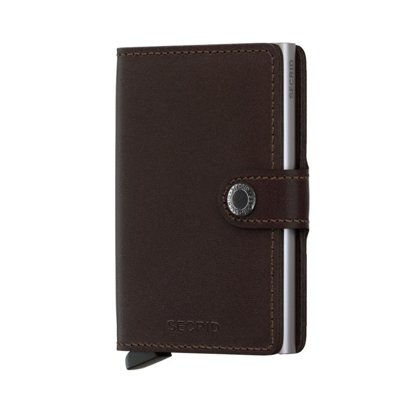 SECRID Miniwallet Original Cognac Brown at STORIES By SWISSBO