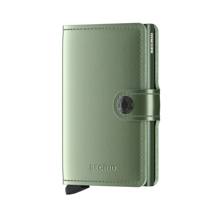 SECRID Miniwallet Metallic Green at STORIES By SWISSBO