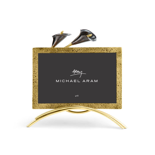 Michael Aram Calla Lily Midnight Easel Photo Frame at STORIES By SWISSBO
