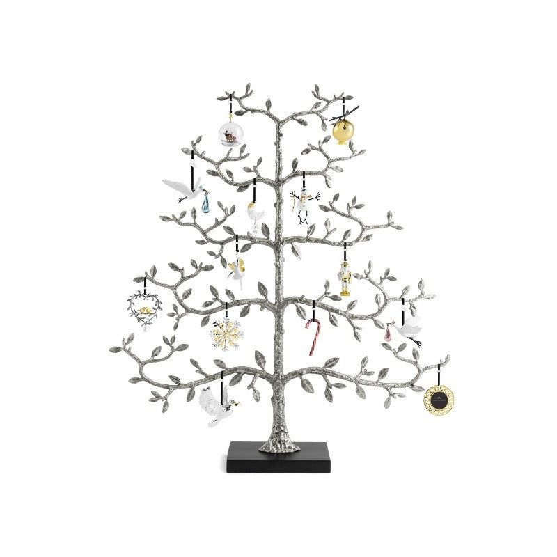 Espalier Christmas Ornament Tree