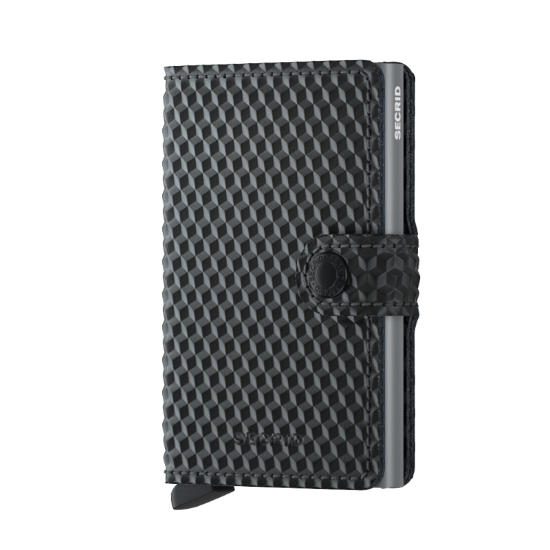 Miniwallet Cubic Black Titanium