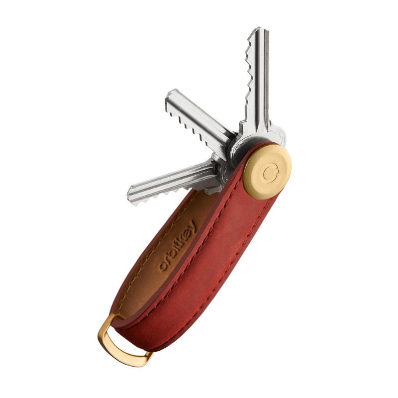 ORBITKEY Crazy Horse Leather Key Organiser