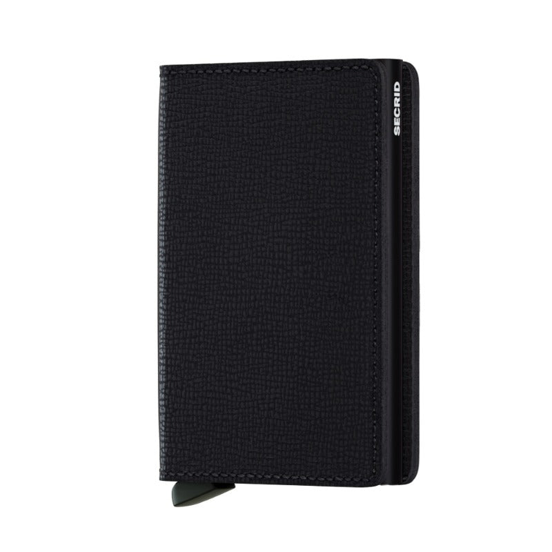 SECRID Slimwallet Crisple Black at STORIES By SWISSBO