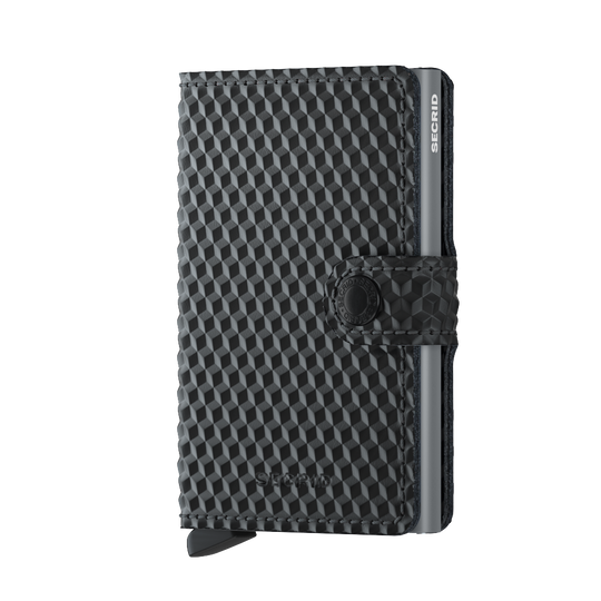 SECRID Miniwallet Cubic Black Titanium at STORIES By SWISSBO