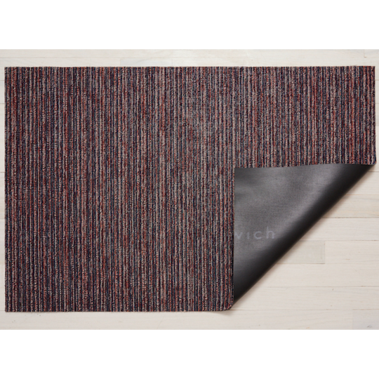Skinny Stripe Shag Mats