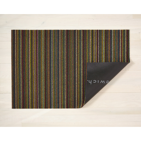 Skinny Stripe Shag Mats