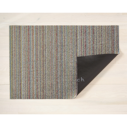 Skinny Stripe Shag Mats
