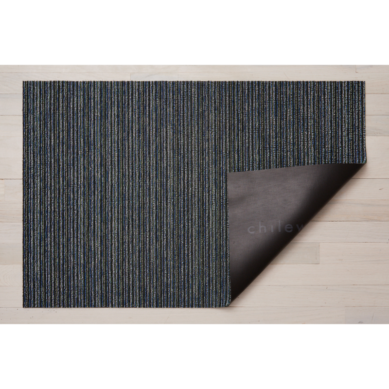 Skinny Stripe Shag Mats