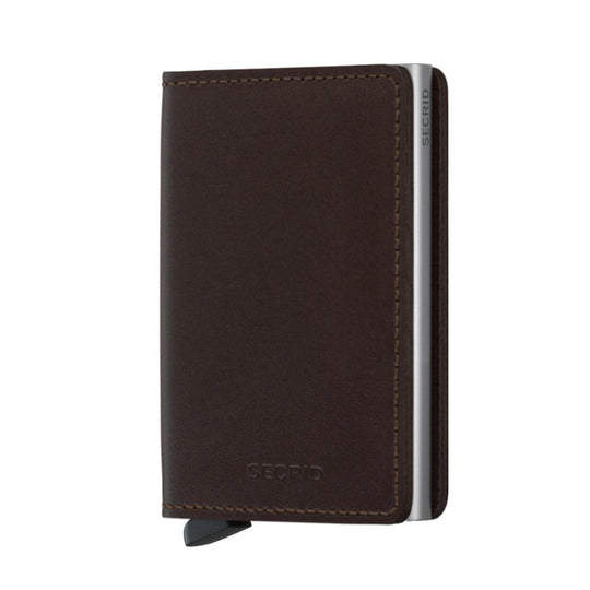 SECRID Slimwallet Original Dark Brown at STORIES By SWISSBO