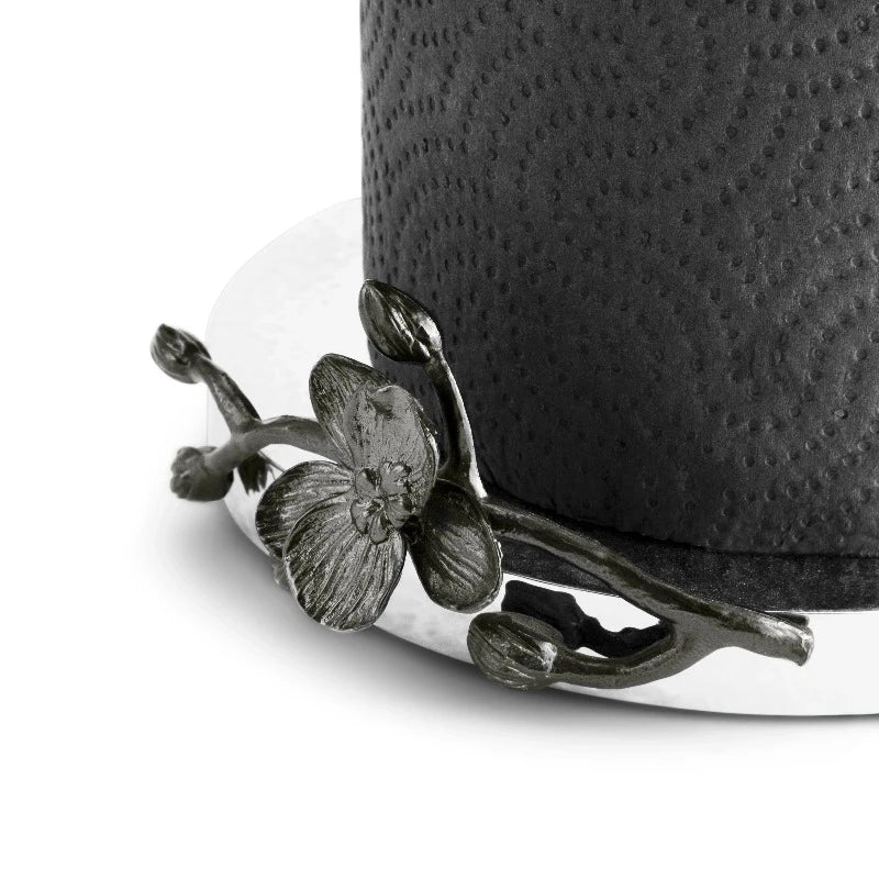 Michael Aram Black Orchid Paper Towel Holder at STORIES By SWISSBO