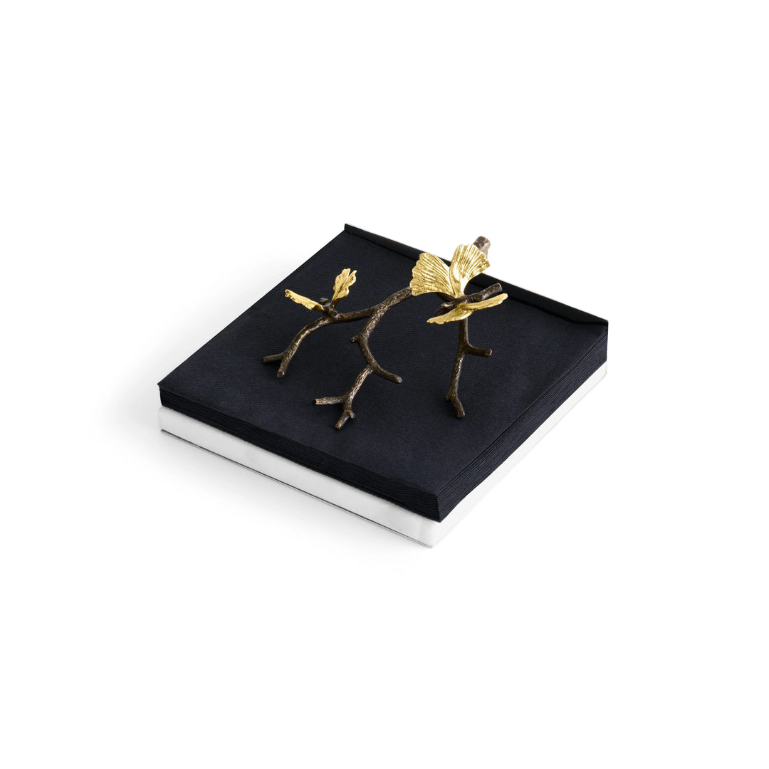 Michael Aram Butterfly Ginkgo Dinner Napkin Holder at STORIES By SWISSBO