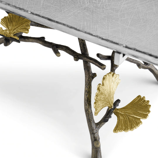 Michael Aram Butterfly Ginkgo Footed Center Tray at STORIES by SWISSBO