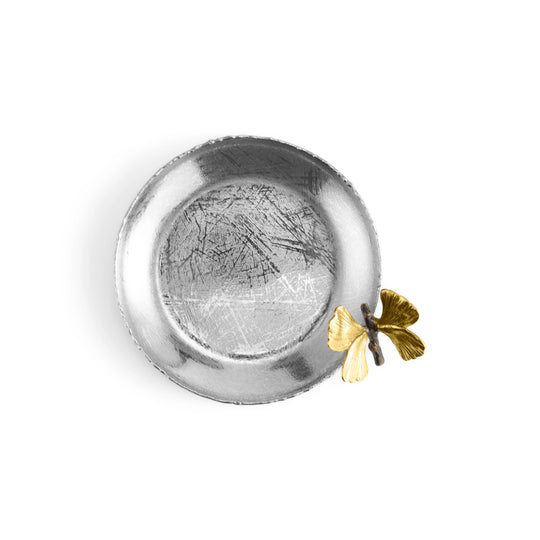 Michael Aram Butterfly Ginkgo Round Trinket Tray at STORIES By SWISSBO