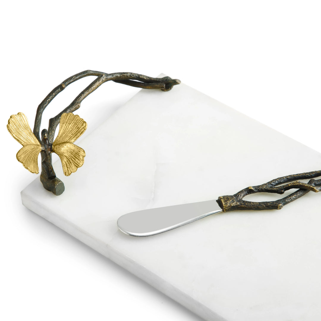 Michael Aram Butterfly Ginkgo Small Cheese Board at STORIES By SWISSBO