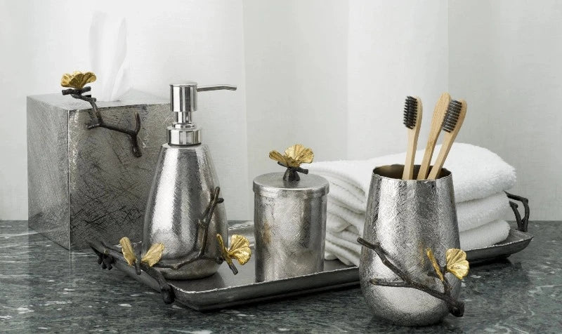 Michael Aram Butterfly Ginkgo Soap Dispenser at STORIES By SWISSBO