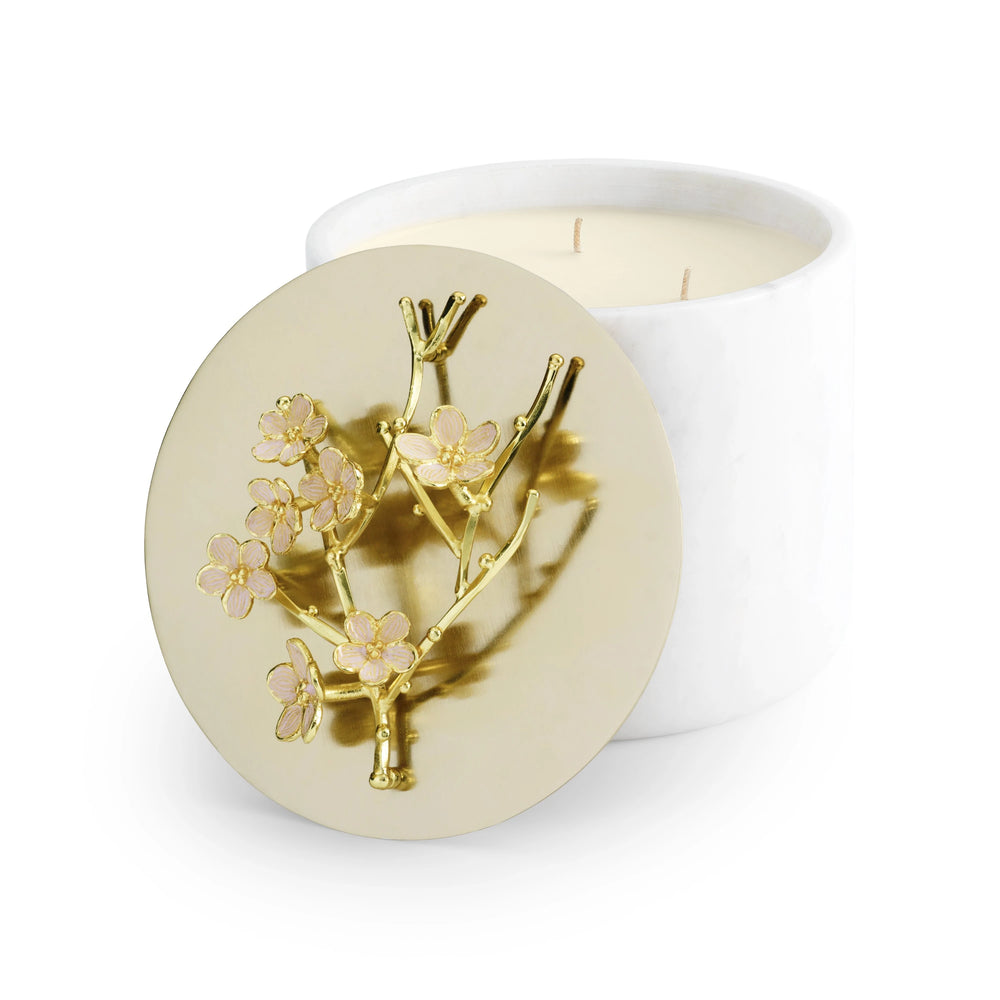 Michael Aram Cherry Blossom Marble Candle at STORIES By SWISSBO