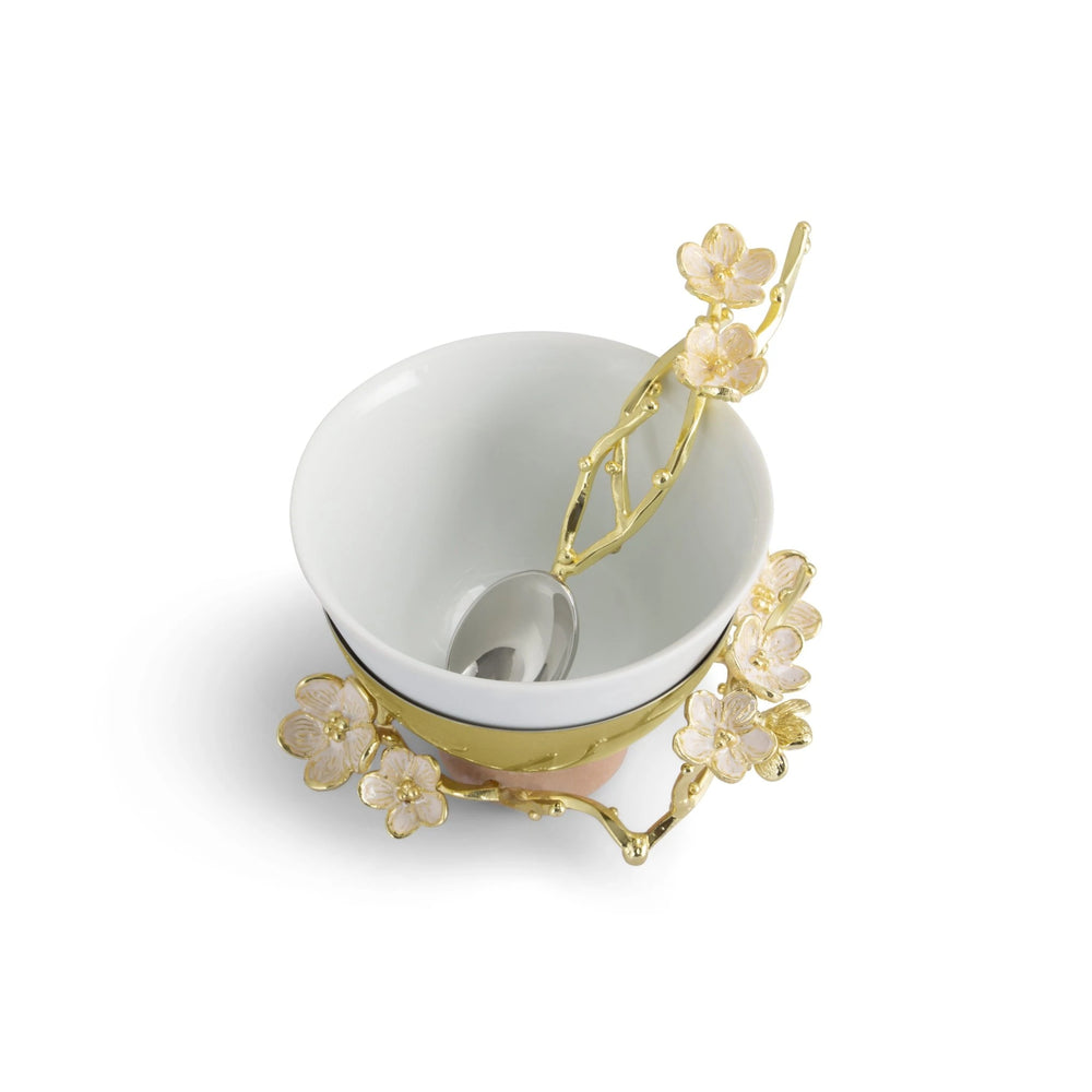 Michael Aram Cherry Blossom Small Bowl/Spoon at STORIES By SWISSBO