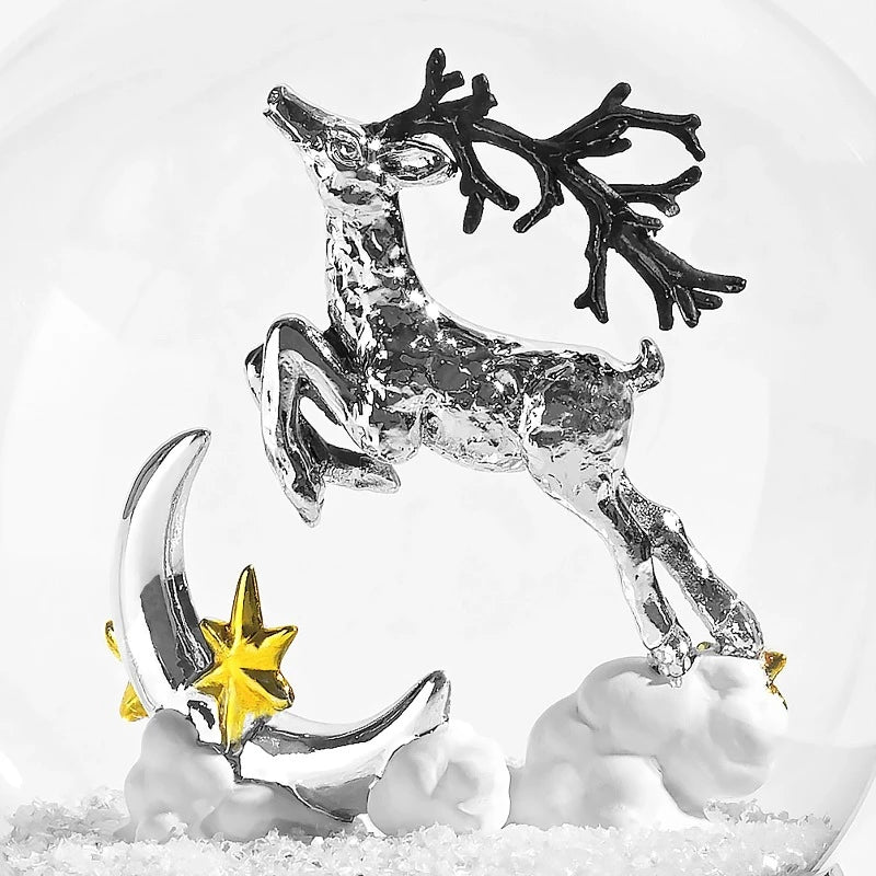 Michael Aram Reindeer Snow Globe Ornament at STORIES By SWISSBO