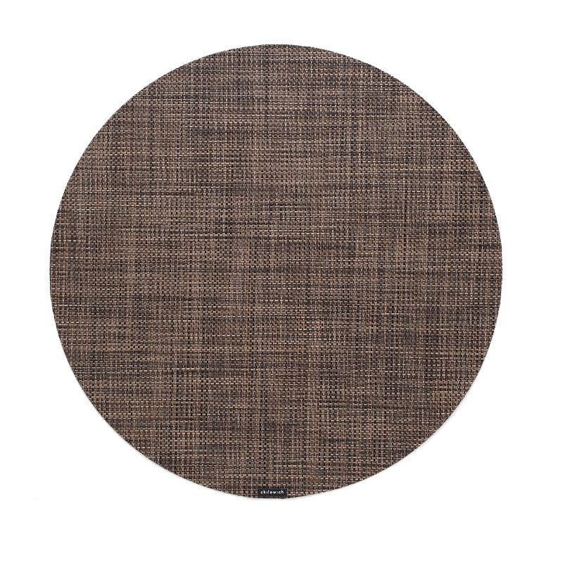 Mini Basketweave Placemat Round