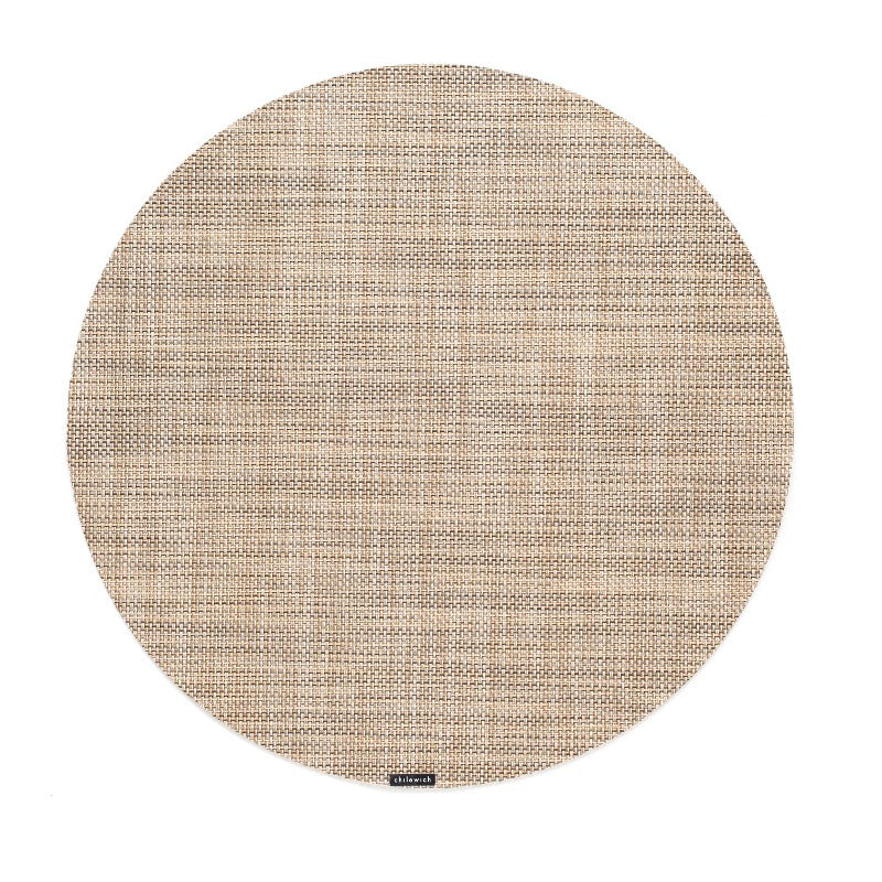 Mini Basketweave Placemat Round