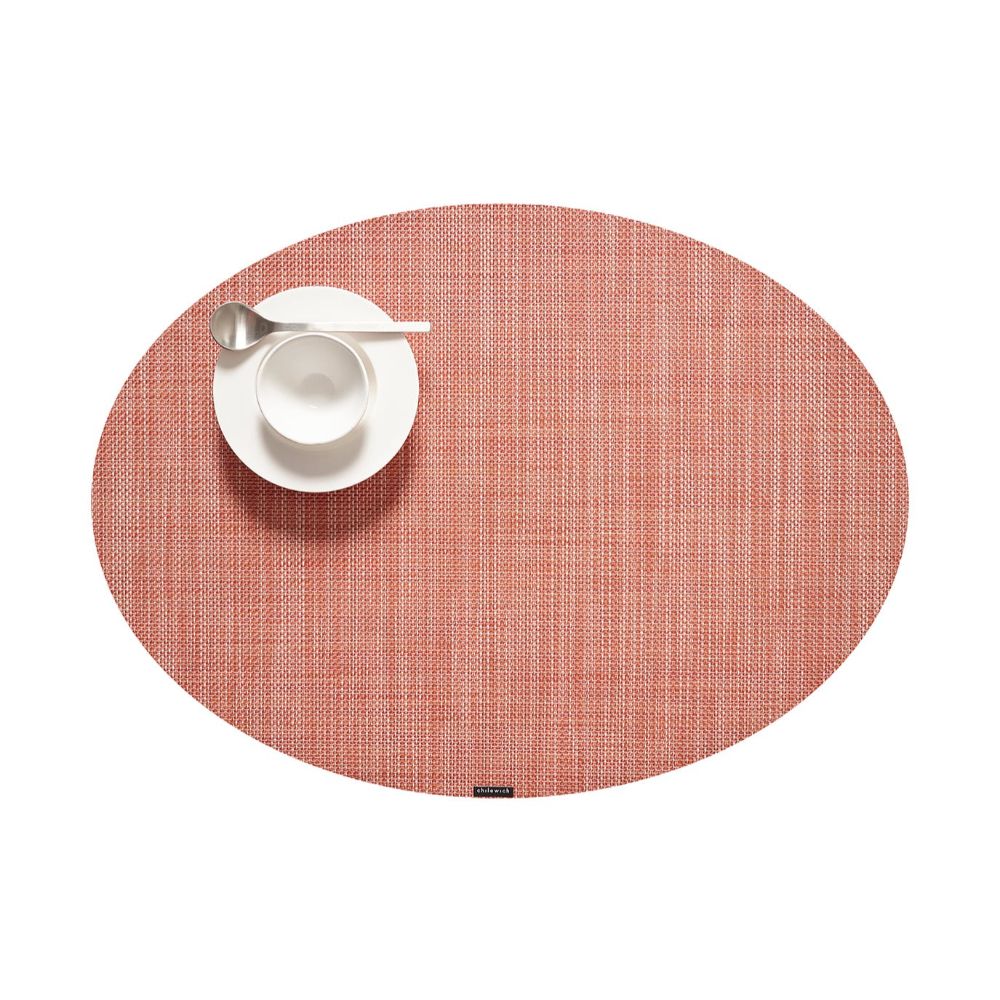Mini Basketweave Placemat Oval