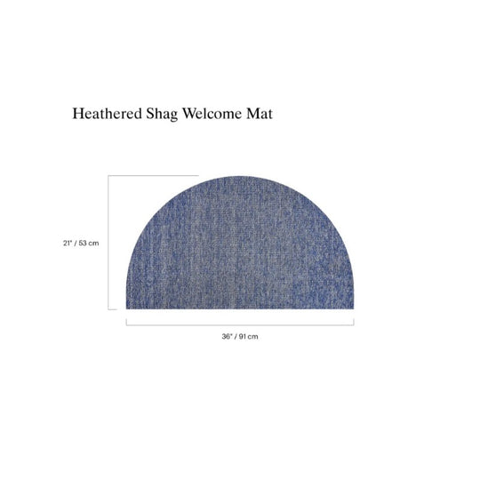 Heathered Shag Welcome Mats